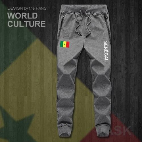 Senegal SEN africa Senegalese mens pants joggers jumpsuit sweatpants track sweat fitness fleece tactical casual nation country
