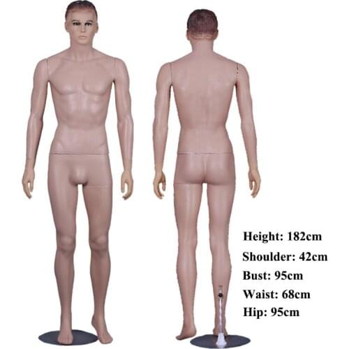 Top Level Skin Color Male Mannequin Full Body Model Fashion Style Hot Sale