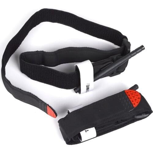 1pc Boys Tourniquet Survival Tactical Combat Application Red Tip Military Medical CAT Emergency Belt Aid Kids Exploration Toys