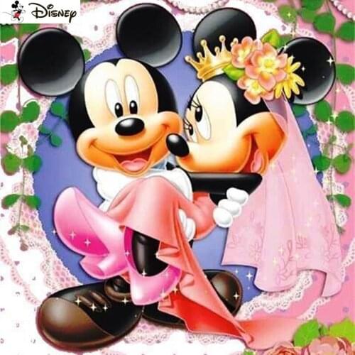 Disney Square/Round Drill 5D DIY Diamond Painting "Cartoon Mickey Mouse" Embroidery Cross Stitch Full Rhinestone Decor A30471