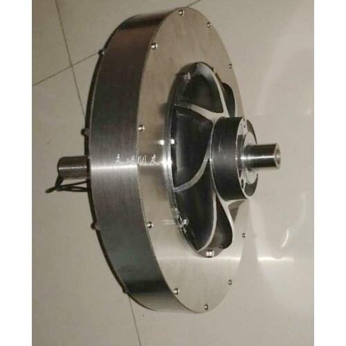 Disc coreless generator 12V-120V 100W - 2000W thick thin hydro-wind-axis rotor