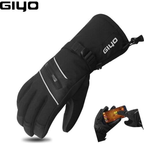 GIYO S-06 Winter Waterproof Windproof Ski Glove Mountain Bike Road Bicycle Touch Screen Warm and Thick Cycling Gloves