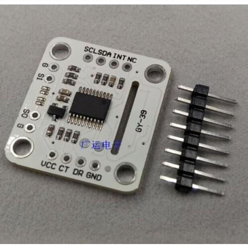 GY-39 serial port MAX44009 light intensity BME280 temperature, humidity, atmospheric pressure sensor module