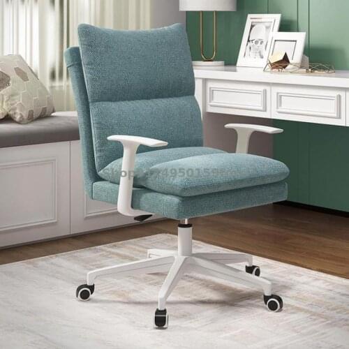 Computer Chair Home Gaming Chair Backrest Comfortable Sedentary Office Chair Desk Lift Dormitory Gaming Swivel Chair