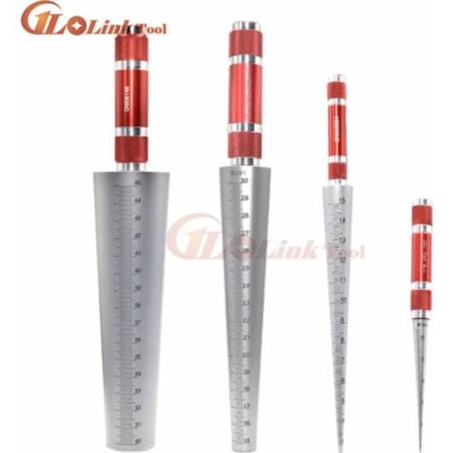 1-6.5mm 3-15mm 15-30mm 30-45mm Conical Feeler Gauge Taper Cone Cylinder Gauge For Measuring Hole Size Diameter Taper gap gauge