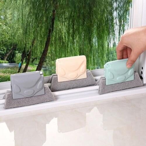 Window Groove Brush PP/Scouring Pad​ Slot Clean Supplies Hanging Style for Household Gap Brushes Cleaning Tools