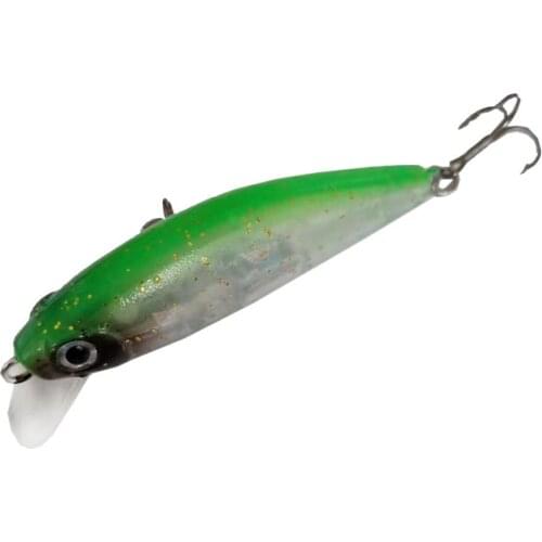 Swolfy 1Pcs 6.3g 5cm Minnow Fishing Lures 3D Eyes sinking Aritificial fishing Wobblers Crankbait Plastic Baits Pesca