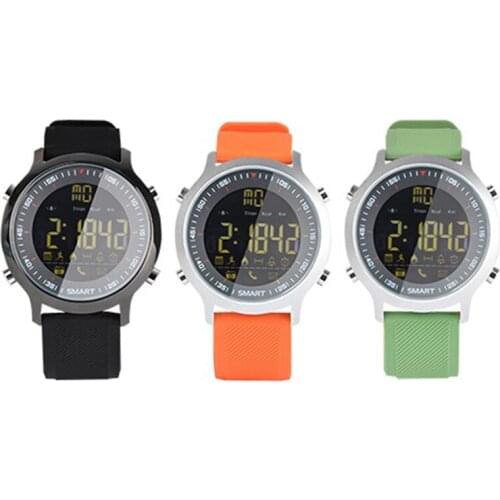 EX18 Smart Watch IP67 Waterproof 1.12 Screen BT 4.0 Support Call And SMS Alert Sports Activities Tracker Wristwatch