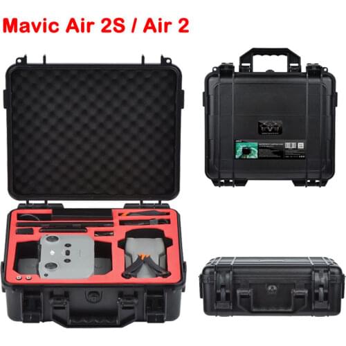 Explosion-proof Bag For DJI Mavic Air 2/2S Hard Cover Shell Travel Case Handbag Waterproof Box For Air 2S Drone Accessories