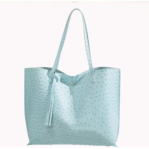 Women shoulder bag tote bag with tassel 2021 quilted shoulder purses and handbag dot clutch bags soild color ladies handbags