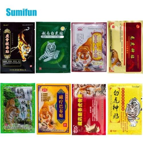 24Pcs/3bag Different Types Tiger Balm Medical Plaster Joint Arthritis Pain Relief Patch Treatment Lumbar Chinese Herbal Sticker