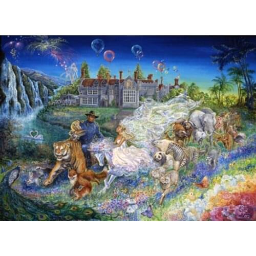 5D diamond painting Fantasy princess and prince full drill square diamond embroidery Home Decoration Handicrafts Cross stitch