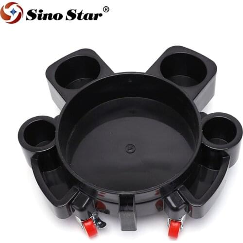 BJJN10 10.8 Inch Removable Rolling Bucket Dolly for 4.4 Gal Bucket Car Wash System