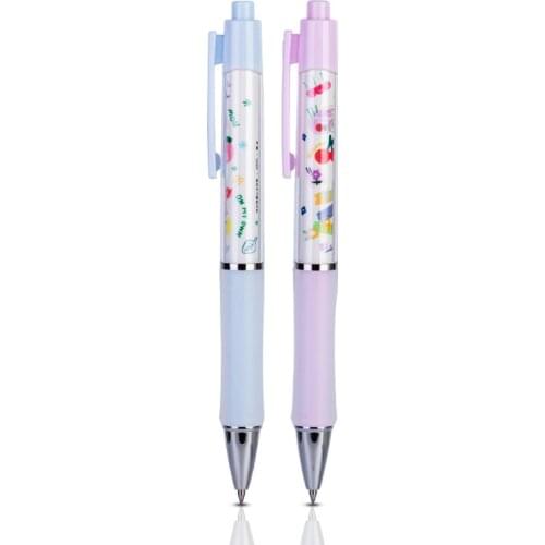 2pcs 0.5mm Gel Pen Kawaii Cute Kids Gel Ink Pens Student Stationery Girl Gift School Office Supplies Neutral Pen for Working