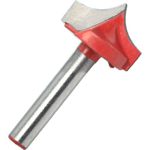 1pc 6*22mm Carbide Wood Making Router End Mill CNC Engraving V Groove Bits Milling Tools on Cutting Carving Hard Wood, PVC