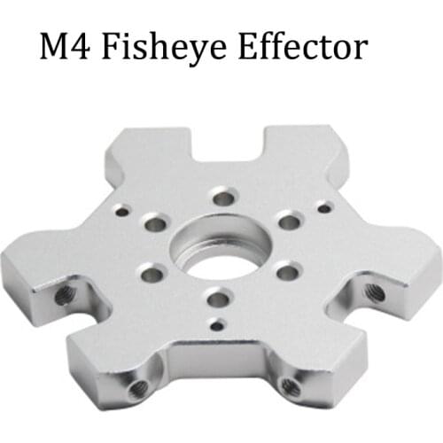M4 Fisheye Effector V5 V6 Part Aluminum Alloy Metal Hammock Hanging Station For M4 delta Kossel 4MM Extruder 3D Printers parts