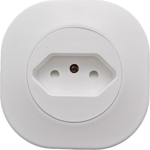 Brazil 16A Mini Smart Socket Plug WiFi Wireless APP Remote Control Socket Smart Plug Wireless Remote Tuya Alexa Google Home