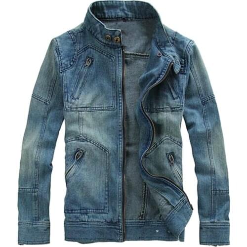 Mens jeans jacket and coat