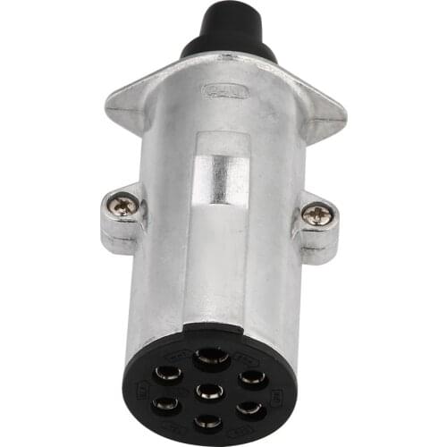 24V 7 Pin Trailer Plug N Type Towing Connector Adapter For Trailer Truck Caravan