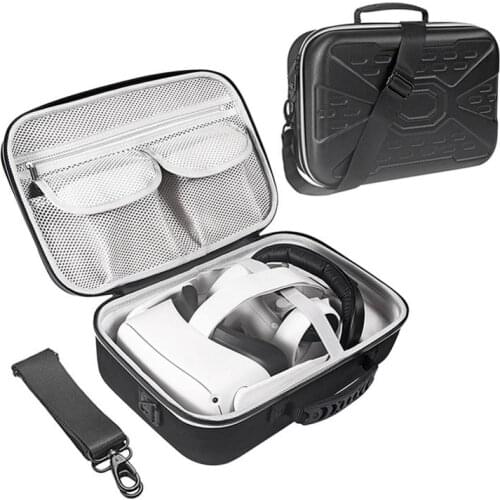 Portable Mini Storage Bag for Oculus Quest 2 Hard Shell EVA Travel Carrying Case Protective Box for Oculus Quest 2 Accessories