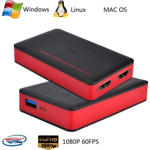 USB3.0 HD Game Live Streaming ,capture HDMI video and audio to PC via USB3.0 interface, upto 1080P60fps.UVC standard, no pc need