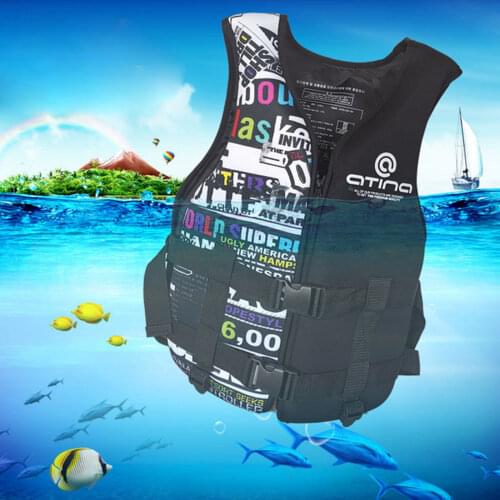 Men Womens Neoprene Life Vest/Jacket Buoyancy Lifejacket Fishing Surfing Swimming Boating Drifting Floating Clothes Swimsuit