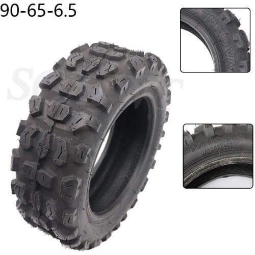 Free shipping High quality 11 inch tubeless Tire for Electric Scooter 90/65-6.5 vacuum tyre Cross-country tire