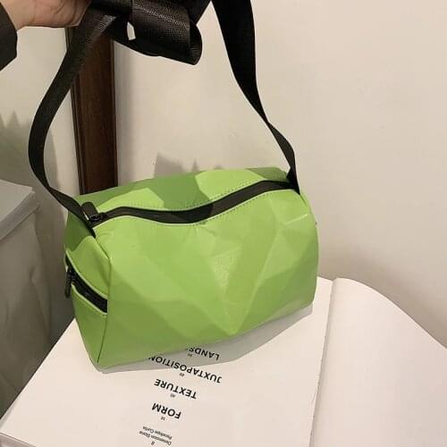 Pillow Shape Underarm Bag 2021 Summer New High-quality PU Leather Womens Designer Handbag Luxury Brand Shoulder Messenger Bag