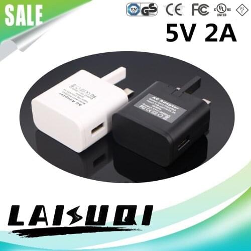 1pcs 5v 2a Usb Ac/dc Power Adapter Uk Plug 5v2a Charger Supply For Phone Mid Other LAISUQI New Hot Sale Special Offer