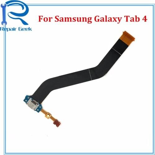 10pcs/Lot USB Dock Connector Charger Charging Port Flex Cable Ribbon For Samsung Galaxy Tab 4 10.1 T530 T531 T535 Repair Parts