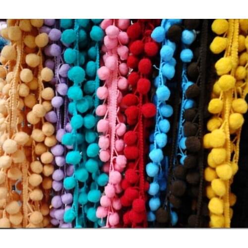 10Yards 2.0CM wide of high quality hair bulb lace scarves material clothing accessories GRL0449