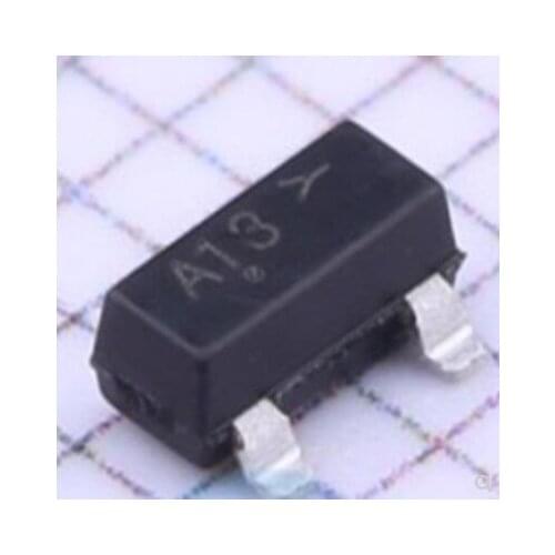 100pcs) MMBD1503A A13 SOT-23 MMBD1503 SOT23 High Conductance Low Leakage Small Signal Diode