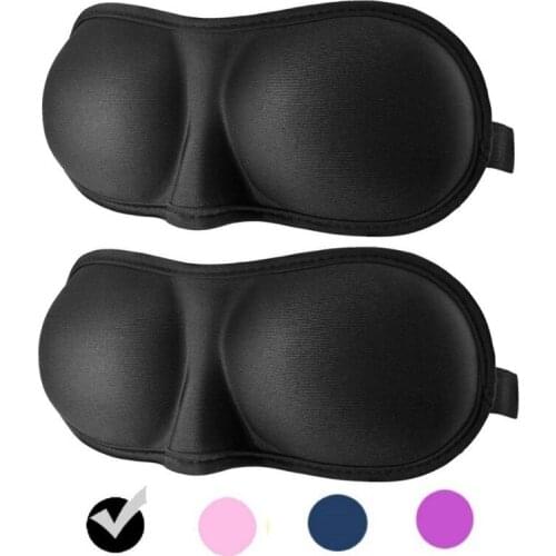 1Pcs 3D Sleep Mask Natural Sleeping Eye Mask Eyeshade Cover Shade Eye Patch Women Men Soft Portable Blindfold Travel Eyepatch