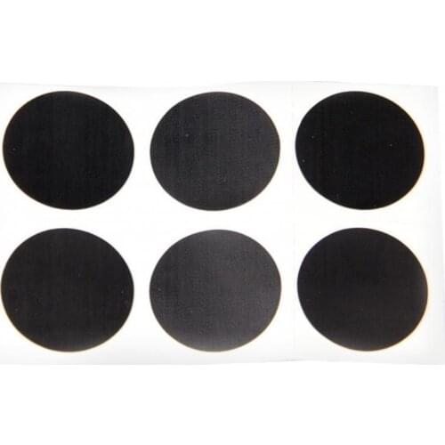 50% Hot Sale 6Pcs Portable Bike Tire Rubber Patches Bicycle Tyre Puncture Repairing Pads