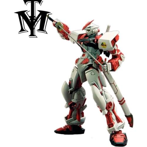 Anime Gundan Toys MG 1/100 Red Seed Astray Assemble Action Figure Double Sword Fighting Robot Brinquedo Menino Attached Bracket