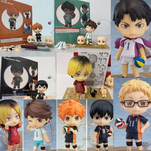 Haikyuu Figure Ushijima Wakatoshi Tsukishima Kei Hinata Shoyo Kageyama Tobio Oikawa Toru Kozume Kenma Action Figure Toy Doll