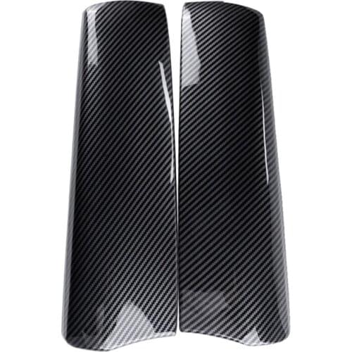 Carbon Fiber Car Armrest Box Panel Cover Trim Center Console Decoration Stickers For-BMW 5 Series GT F07 528I 535I 10-17