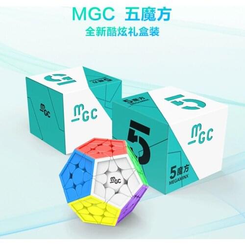 Original High Quality YongJun MGC Magnetic 3x3x3 Megaminxeds Magic Cube YJ 3x3 Dodecahedron Magnets Speed Christmas Gift Toys