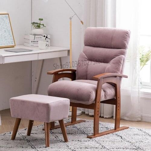 Balcony Reclining Chair Office Lunch Break Computer Chair Pregnant Woman Leisure Sofa Folding Chair Household Single Lunch Sofa