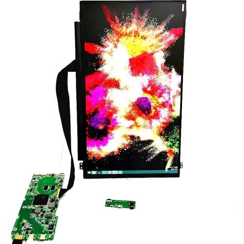 15.6 inch 4K Gravity rotating LCD display module 3840*2160 HDMI Type-C for advertising Game Raspberry Pi Display Cars DIY Kits