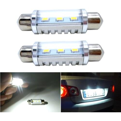 2x C5W LED CANBUS Bulb Festoon Car Interior Lights Dome Lamp For Mercedes Benz W210 W211 W203 W208 W209 W169 AMG CLK