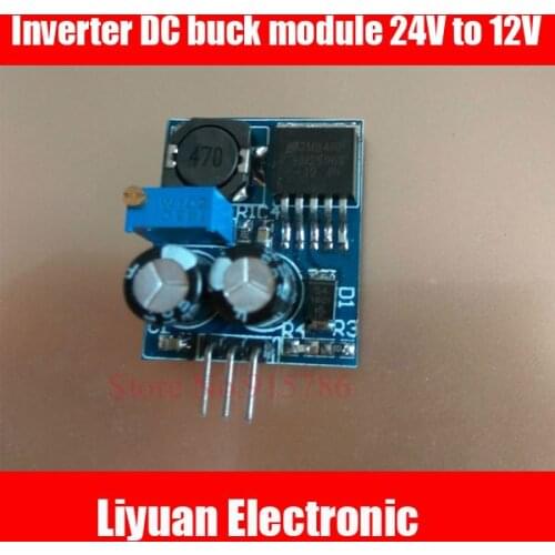 5pcs inverter DC buck module 24V to 12V high power module LM2596s buck module