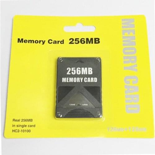 50PCS For Sony PS2 Memory Card For Playstation 2 For PS 2 Game System 256MB