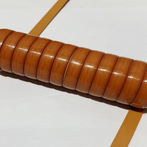 500g Coffee Imitating Tree Gradient Flat Synthetic Rattan Home Handmade Weaving Plastic Material For Knit And Repair Chair Table