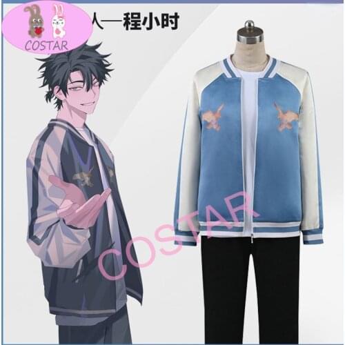 Anime! DEVIL GAME LINK CLICK ChengXiaoShi Handsome Uniform Cosplay Costume Halloween Party Role Play Outfit Dailydress 2021 NEW