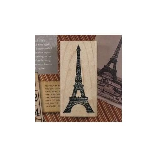 Free ship!1lot=10pc!Cartoon Eiffel Tower stamp /DIY retro stamps / diary seal
