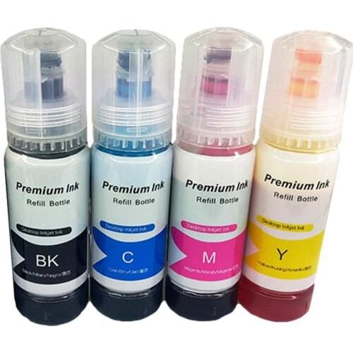 1 BottLe 70ML Dye Ink 004 002 For Epson L1110 L1118 L1119 L3100 L3101 L3106 L3108 L3109 Ink Printer Refill Dye Ink 2021 Hot Sale