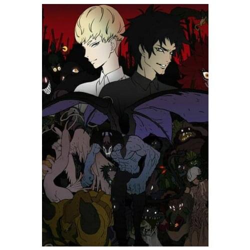 Devilman Crybaby Hot TV Anime Silk Cloth Poster Art Bedroom Decoration