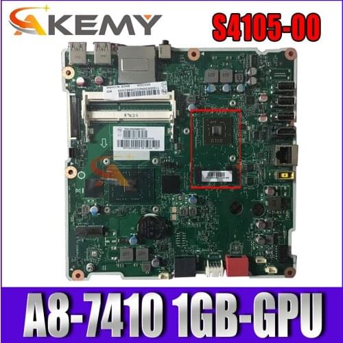 For Lenovo S4105-00 s4105-12 s4105-11 s4105-10 S4105 All-in-One Computer Motherboard mainboard A8-7410 CPU 1GB-GPU test 100% ok
