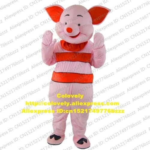 Pink Pig Mascot Costume Adult Cartoon Character Outfit Suit Marketplstar Marketplgenius Evening Party CX026 Free Shiping